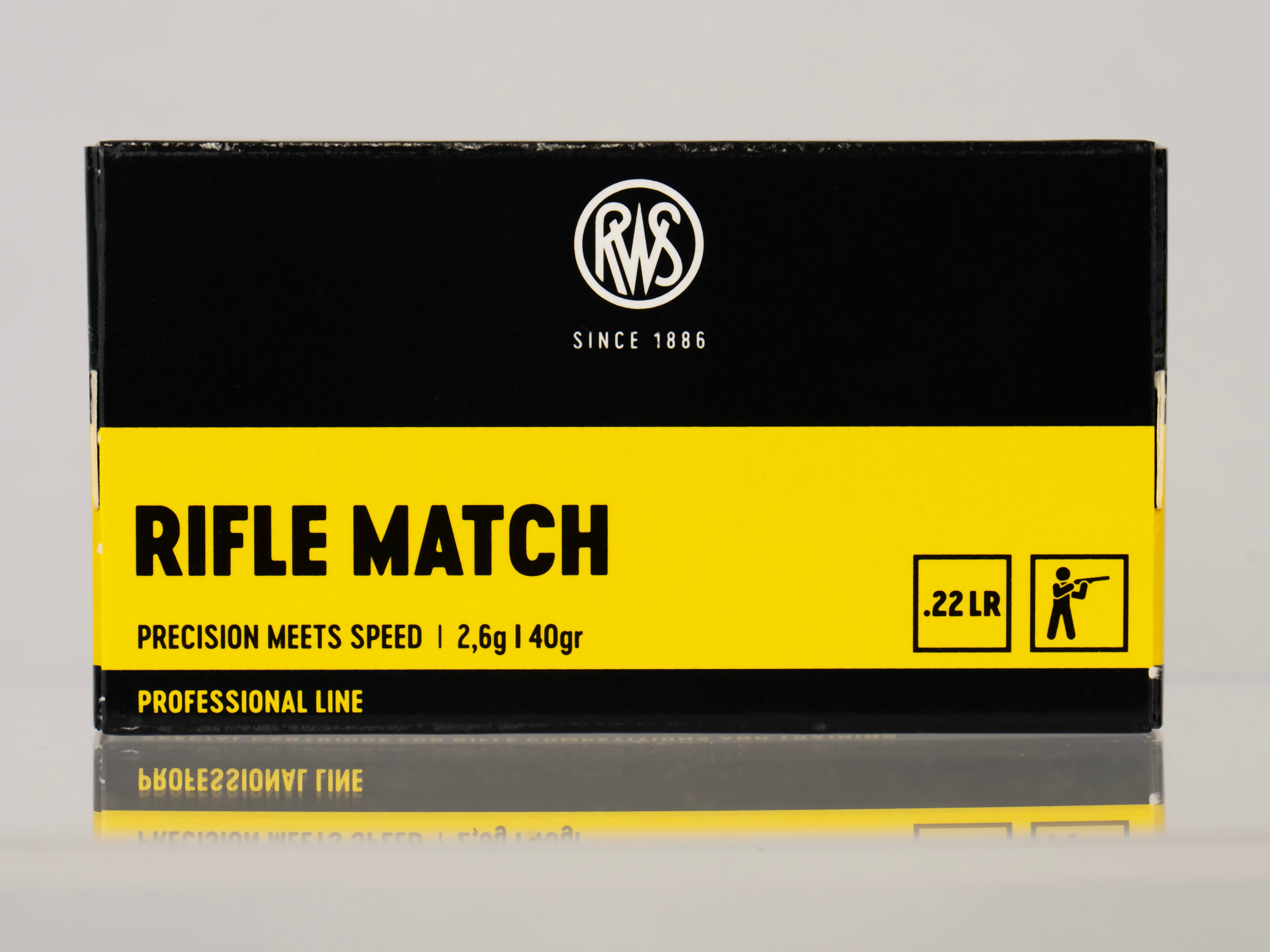 RWS .22 LR RIFLE MATCH SOLID – FH Munition Inc.